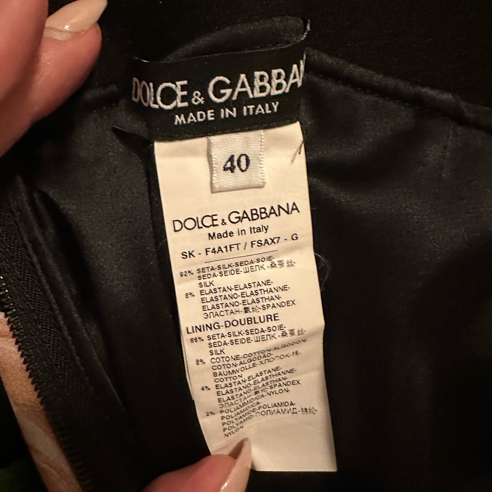 Dolce and Gabbana midi skirt